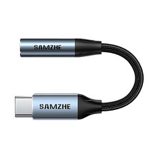 山澤 Type-C轉3.5mm音源轉接線/HiFi高音質DAC晶片耳機轉接頭, 1條