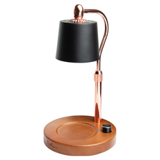 Rofancy 洛帆晞 經典木座系列 照明融蠟兩用燈, 無段式調光, 伯爵黑