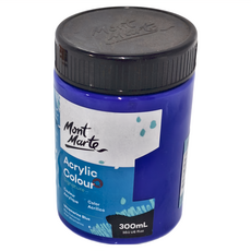 Mont Marte 蒙瑪特 壓克力顏料 300ml, 半霧面, 遮蓋力強, 快速乾燥, 1色