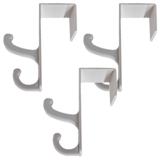 無痕臥室門上掛衣架 ABS材質 可拆洗, KM324, 3個