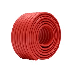 YODA 優的寶貝 DIY泡棉防撞條包覆款 雙層泡棉 網狀纖維材質 SGS檢驗合格, 紅色, 1個