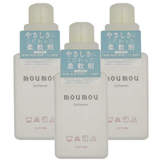 DAIKO 大香 mou mou 柔軟劑, 400ml, 3瓶