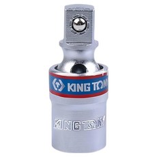 KING TONY 金統立 3/8'DR.球型萬向接頭，30° 旋轉，鉻釩合金鋼材質, 46mm, 1個