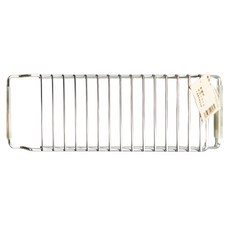 SHIMOYAMA 窄型水槽用伸縮式不鏽鋼蔬果/餐具瀝水架, 單色, 1個