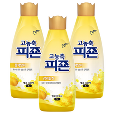 碧珍 高濃度強效除臭衣物柔軟精, 1L, 3瓶