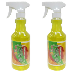 植物主義 香茅油 消除異味 氣味芳香, 500ml, 2瓶