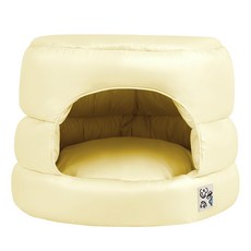 pogle 狗狗圓形窩, 1個, 奶油色