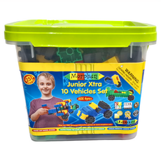 Morphun 積木 10種車輛 Set Junior Xtra 251塊, 1組