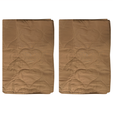 LoveCity 寢城之戀 台灣製 舖棉保潔枕套 時尚愛心 2個