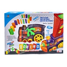 17mall 骨牌車, 骨牌火車玩具，適合5歲及以上兒童, 1盒