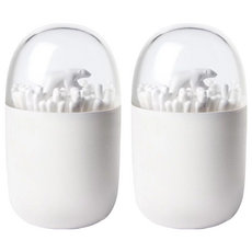 QUALy Roaming Bear cotton bud holder 棉花棒罐 北極漫步, 1個, 2個