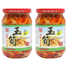 譽方媽媽 YuFang MOM 傳香之寶 玉蘭香筍, 全素食品, 340g, 2罐