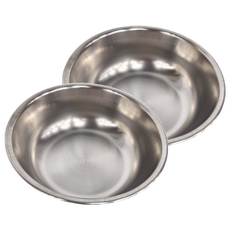 MIKA HOUSE 橘之屋 304不銹鋼菜盆 2入組，18CM, J-204, 1組