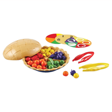 Learning Resources 超級水果派桌遊, Multicolor, 1組