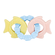 US baby 優生 色彩啟蒙咬咬環, 單品, BabyFish, 1個