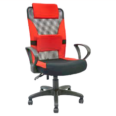 收納王妃 台灣製造透氣辦公椅 ND-02, 紅色