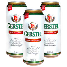 GERSTEL 拉格 啤酒風味飲 無酒精, 500ml, 3罐