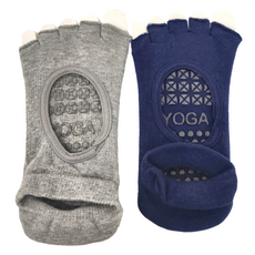 NICOFUN 愛定做 露腳趾腳背防滑瑜伽襪 女襪 FYK24YOGA03 84g 2雙