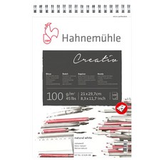 Hahnemuhle SPIRAL創意素描本, A4, 100張, 1本