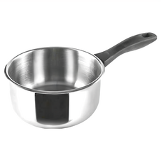 ibili Induktion 不鏽鋼湯鍋 (18cm), 容量1800ml，適用電磁爐、瓦斯爐，430不鏽鋼材質, 1個