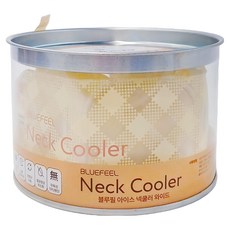 BLUEFEEL 冰心涼感脖圍 寬版 18度C以下 舒適耐用 防爆無毒 好清洗, S, 奶糖色, 1個