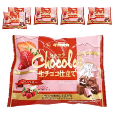 Takaoka 高岡食品 草莓風味生巧克力, 140g, 6袋