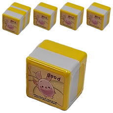 Disney 迪士尼 Ufufy 方形連續印章 good 6個, UFST30-2, 1組