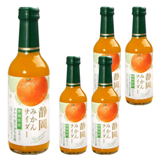 木村飲料 靜岡柑橘風味汽水 靜岡縣產, 240ml, 5瓶