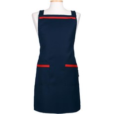 Rosa Home 吊帶圍裙, 1個, 深藍