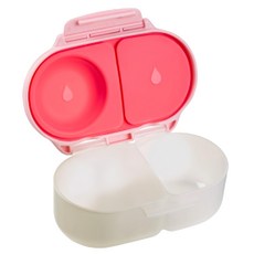 BBox 點心盒 粉紅泡泡 16.5 x 11 x 6.1cm 寶寶外出點心必備, 1個