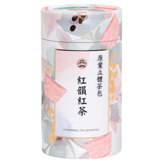 魚池有茶 紅韻紅茶 立體茶包, 2.5g, 25入, 1罐
