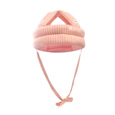 ANTIAN 寶寶學步防摔帽, 粉條紋, 1個