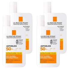 LA ROCHE POSAY 理膚寶水 安得利清爽極效夏卡防曬液 SPF50+ PA++++, 50ml, 4瓶