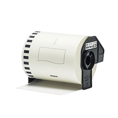 brother 兄弟牌 連續標籤帶 DK-22246 30.48m x 103mm, 白底黑字, 1個