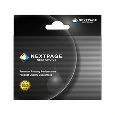 NEXTPAGE 台灣榮工 副廠標籤帶 12mm LK-4TLN 適用於 EPSON 標籤機, 8m, 透明底藍字