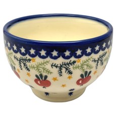 Wiza 波蘭陶 甜菜根菊系列 拿鐵碗 11 x 11 x 7cm, 1個, 甜菜根菊