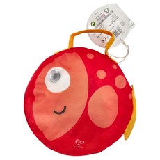 Hape 可攜式摺疊小魚玩水組, 紅色, 0.19kg, 1組