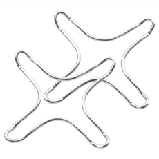 PEDRINI Gadget 瓦斯爐具輔助架 13cm 單一顏色 穩固支撐小型鍋具 安全烹飪好幫手, 2個