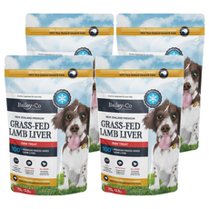 Bailey+Co 倍立 犬用凍乾零食 紐西蘭優質系列, 羊肝, 70g, 4包