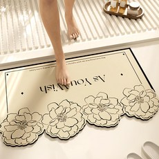 bebehome 輕奢矽藻泥浴室防滑地墊, 如你所願