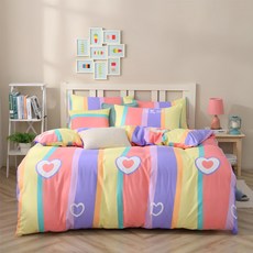 Blue Cat 藍貓 銀離子抗菌兩用被套, 彩虹