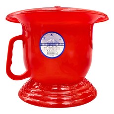 便器, 中 紅色, 1個