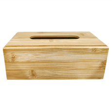 樂麥 高級木紋碳化面紙盒 竹製置物, 3125, 不適用