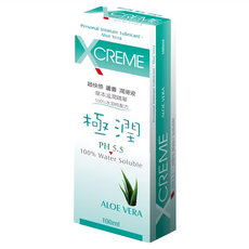 X-CREME 超快感 蘆薈草本潤滑液 PH5.5, 1條, 100ml
