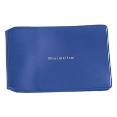 珠友文化 chuyu culture 雙卡票卡/名片套-藍 方便攜帶, 1入