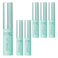 DHC 純欖護唇膏 敏感肌用，保濕滋潤, D421, 1.5g, 6支