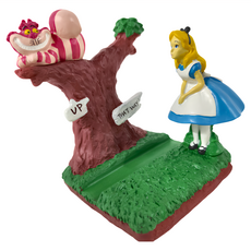 SETOCRAFT 電話支架 愛麗絲和柴郡貓, SDD-2144-390, 1個