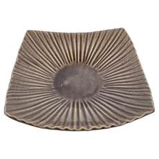 千筋方型皿餐盤套裝 佐和陶瓷國際有限公司出品 日本製造, 灰釉, 1個