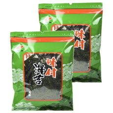 統記 味付 海苔細片, 70g, 2包