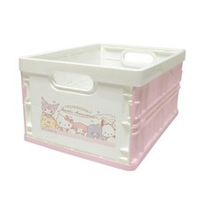 Sanrio 三麗鷗 塑膠折疊收納箱, 1個